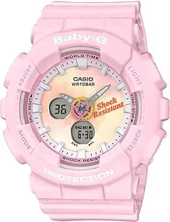 Casio baby-g ba-120tg-4adr pink resin watch