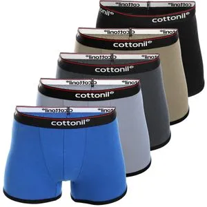 Cottonil Bundle OF (5) - Men Boxer Solid