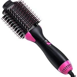Brush And Blowdryer For Curling And Drying Hair