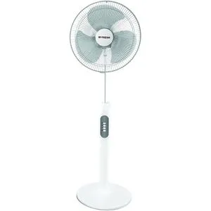 Fresh Top Remote Stand Fan - 16 Inch - Grey