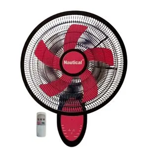 Nautical 18 Inch Am-777 Wall Fan - 5 Blades With Remote