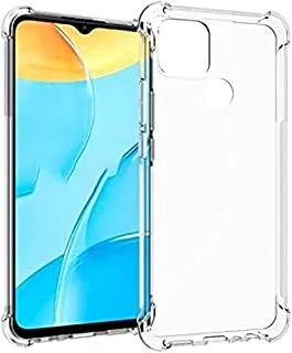 For OPPO A15 Back Cover Anti Shock TPU Clear