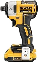 DEWALT 18 V Impact Driver Brushless 205N.M 2x5.0 AH Batteries Charger T-Stak Box (DCF887P2) DCF887P2