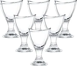 OCEAN GLASS - ICE CREAM GLASS - DELIGHT SUNDAE CUP 5 1/4 OZ., SET OF 6, 5 1/4 OZ.