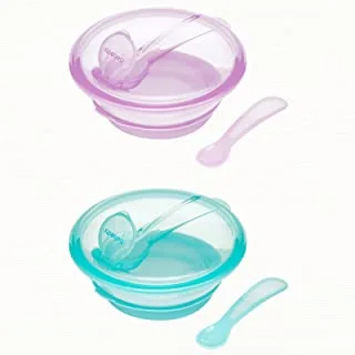 Bebedor suction bowl and spoon set