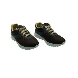 Hammer Suede Lace Up Sneakers For Men - Brown