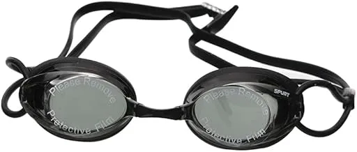 SPURT Swimming Goggle R-8AFH for Adults Black