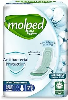 Molped Extra Hygiene - Single Pack - Extra Long - 7 Pads