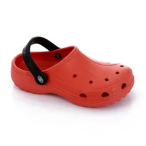 Activ Comfortable Perforated Kids Coral Rose Clogs