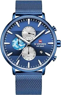 Naviforce NF9169 Be/be Blue Stainless Steel Men's Watch