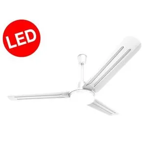 Tornado Ceiling Fan 56 Inch LED, 3 Blades, White TCF56L