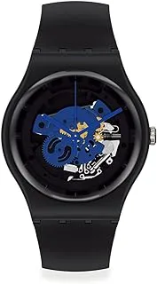 Swatch New Gent Bioceramic Lacquered SO32B109 Time to Blue BIG