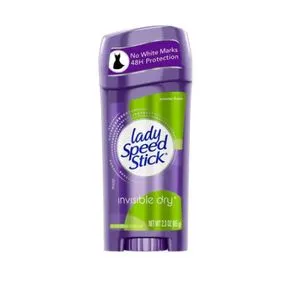 Lady Speed Stick Powder Fresh Invisible Dry Deodorant Stick - For Women - 65 Gm