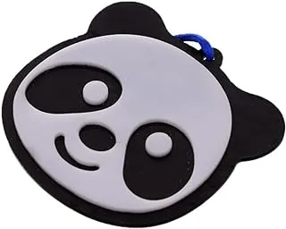 Other Car Pendant Panda Face - White and Black