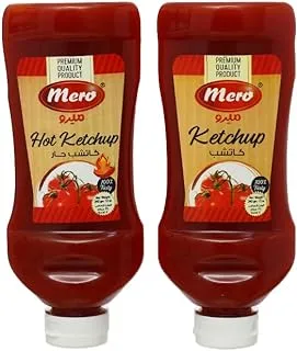 Mero hot ketchup premium - 340g+ ketchup premium - 340g
