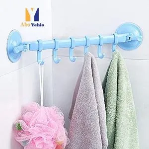 Taha Offer Hanger For Bathroom And Kitchen 6-hook  1 Piece