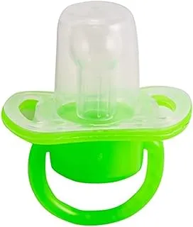 Nice baby pacifier beveled green