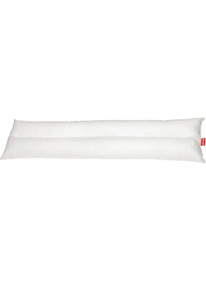 ricrac Micro Fiber Long Pillow Cotton White 170cm