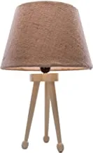 Nagafa Shop Marella TB8 High Quality Modern Design Table Lamp for Living Room, Bedroom, or Hall - Creamy Beige