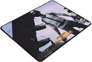 Generic Rubber Rectangle Gaming Mousepad With Soldier Design For Pc 30 * 25 CM - Multi Color