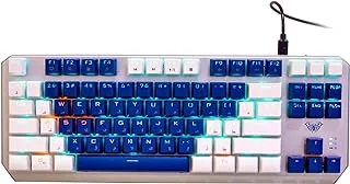 Aulo F3087 Wired Game Mechanical Keyboard With Thick Keys Design - Multi Color