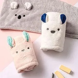 2pcs-Microfiber Hair Drying Towel Is Super Absorbent And Soft On Hair