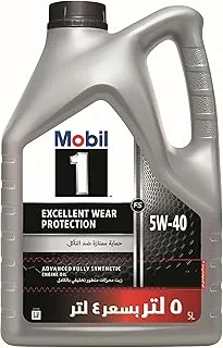 Mobil 1 FS 5W-40 Motor Oil - 4 Liters With 1 litre Extra