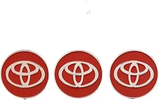 Other Metal Car Ornament with Car Logo - Red and Silver