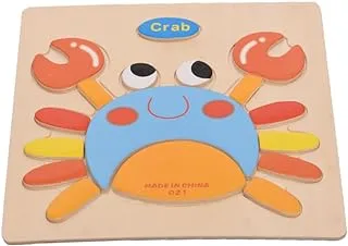 Wooden puzzle crab shape NO: P-45