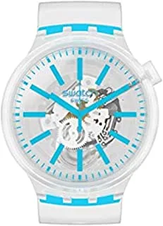 Swatch orologio uomo BLUEINJELLY Originals Big Bold 47mm Summer SO27E105