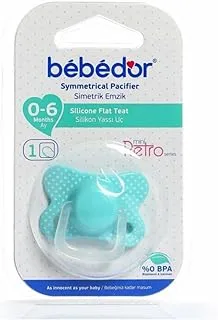 Bebedor retro series symmetrical pacifier for 0-6 month baby