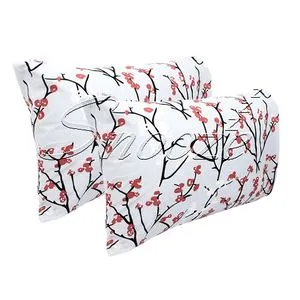 Snooze Pillowcases, 2 Pcs, Cherry Design