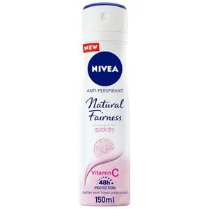 NIVEA Natural Fairness Antiperspirant Spray For Women - 150ml