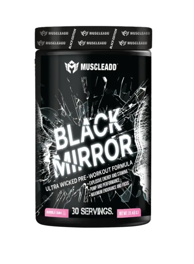 MUSCLEADD Black Mirror-253.8G.-30Serv.-Bubble Gum