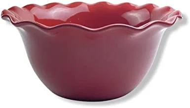 CERUTIL Stoneware Mamamia Souffle Dish 1.71 Liters Red, MADE IN PT