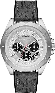 Michael Kors Watch for Men, Quartz Movement, Analog Display, Multicolor Multicolor Strap-MK8922