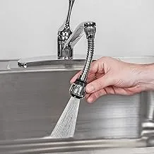 Ardith Turbo Flex 360° Rotatable Flexible Sink Faucet Extender Water Saving Water Saving 6 Inch