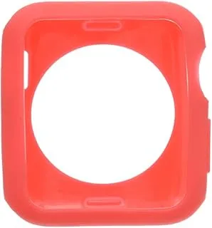 Generic Unipha 360 Degree Protection Silicone Smart Watch Case With Modern Design Compatible with Apple Watch 42 MM - Red