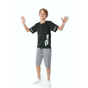 Junior High Quality Cotton Blend And Comfy   Kids Pajama Set 