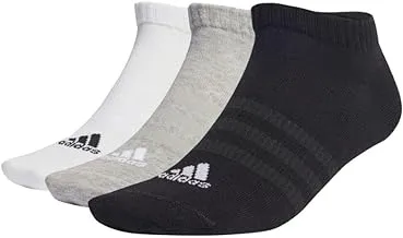 Adidas thin and light sportswear low-cut socks 3 pairs socks for unisex