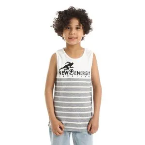 Caesar Boys Stripped Sportive Tank Top