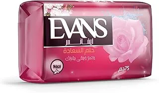 Evans happiness dream soap bar pack of 4 pieces (one piece 65 grams)