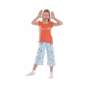 Junior High Quality Cotton Blend And Comfy   Kids Pajama Set 