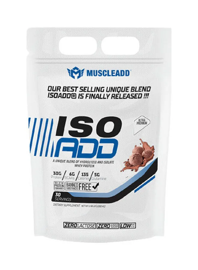 MUSCLEADD Muscle Add Iso Add-30Serv.-1080G.-Chocolate Ice Cream