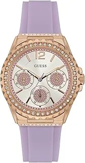 GUESS Watch for Men, Quartz Movement, Analog Display, N/A N/A Strap-W0846L6