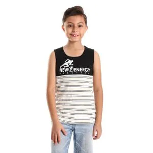 Caesar Boys Stripped Sportive Tank Top