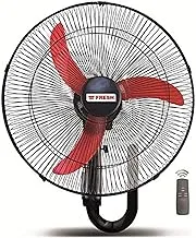 Fresh shabah wall fan with remote ,Black,20 inch -GWFR-20