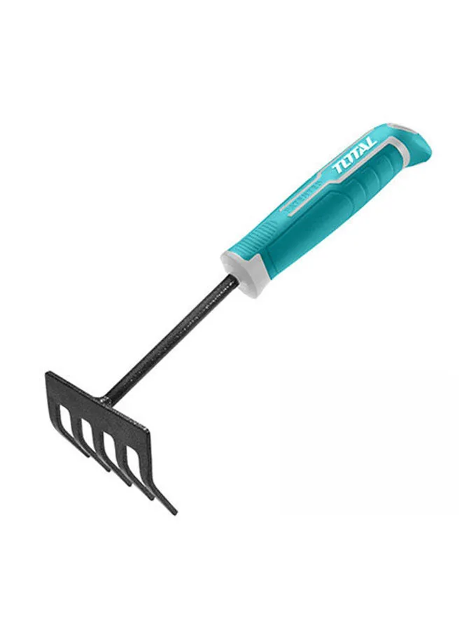 TOTAL Garden Rake Teal / Grey