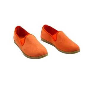 Squadra Canvas Comfortable Loafers For Women - Orange