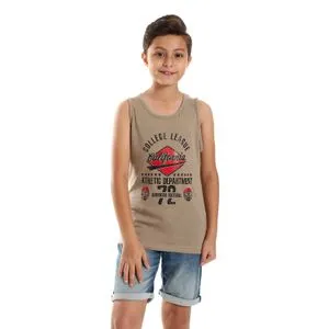 Caesar Boys Printed Sportive Tank Top